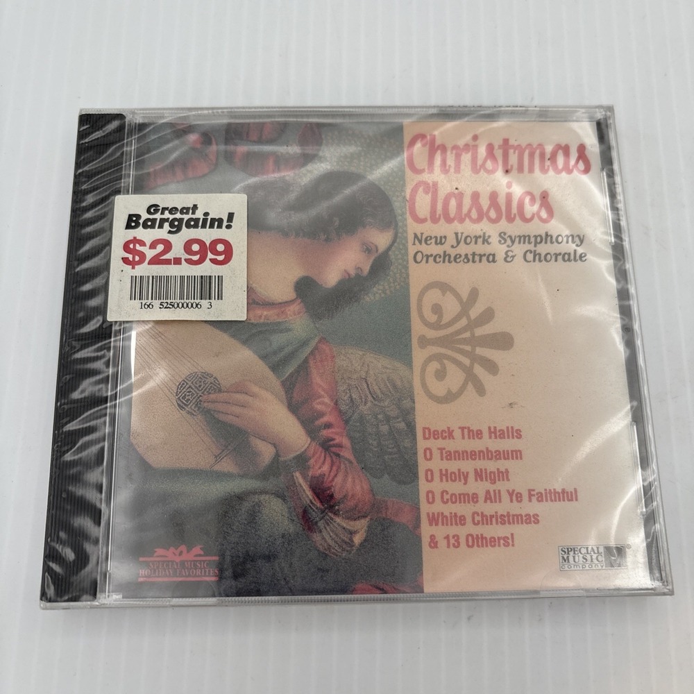 New York Symphony Orchestra & Chorale Christmas Classics CD 1987 SCD-4568